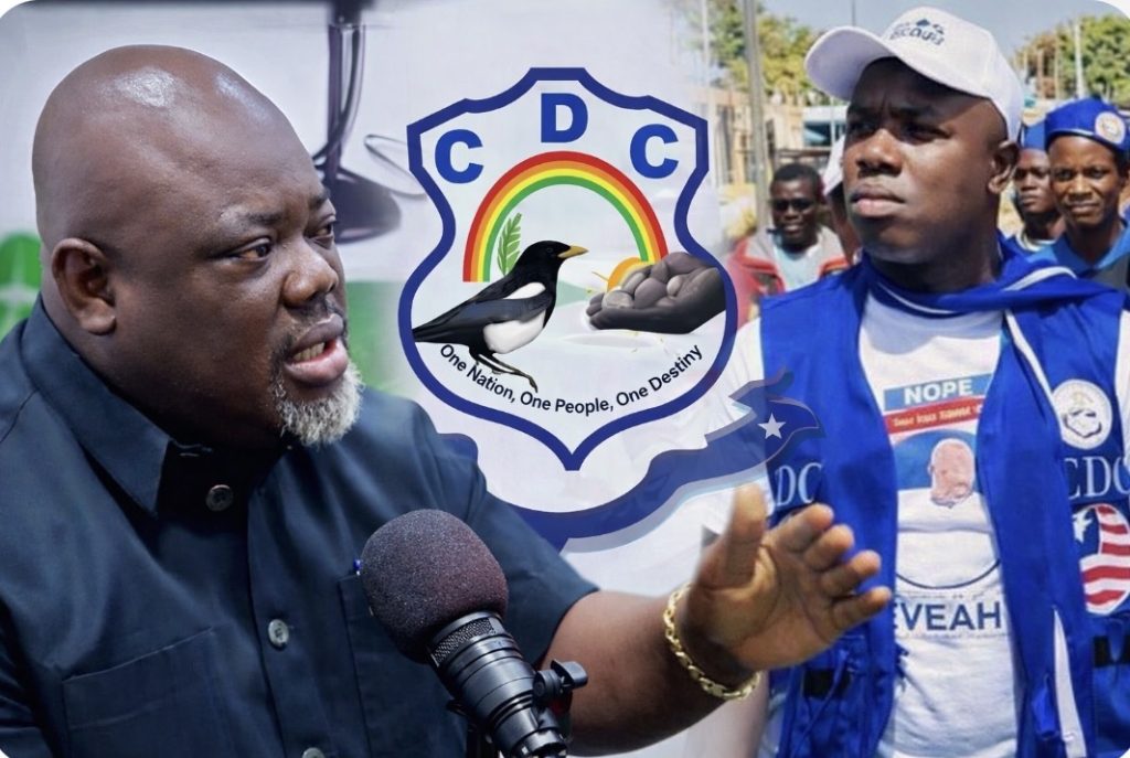 Koijee Fires Back at Fallah, Declares CDC Still Strong Ahead of 2029 Elections